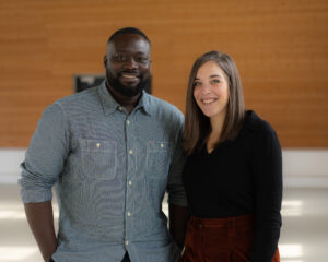 Sarah Durieux and Jeff Kwasi Klein